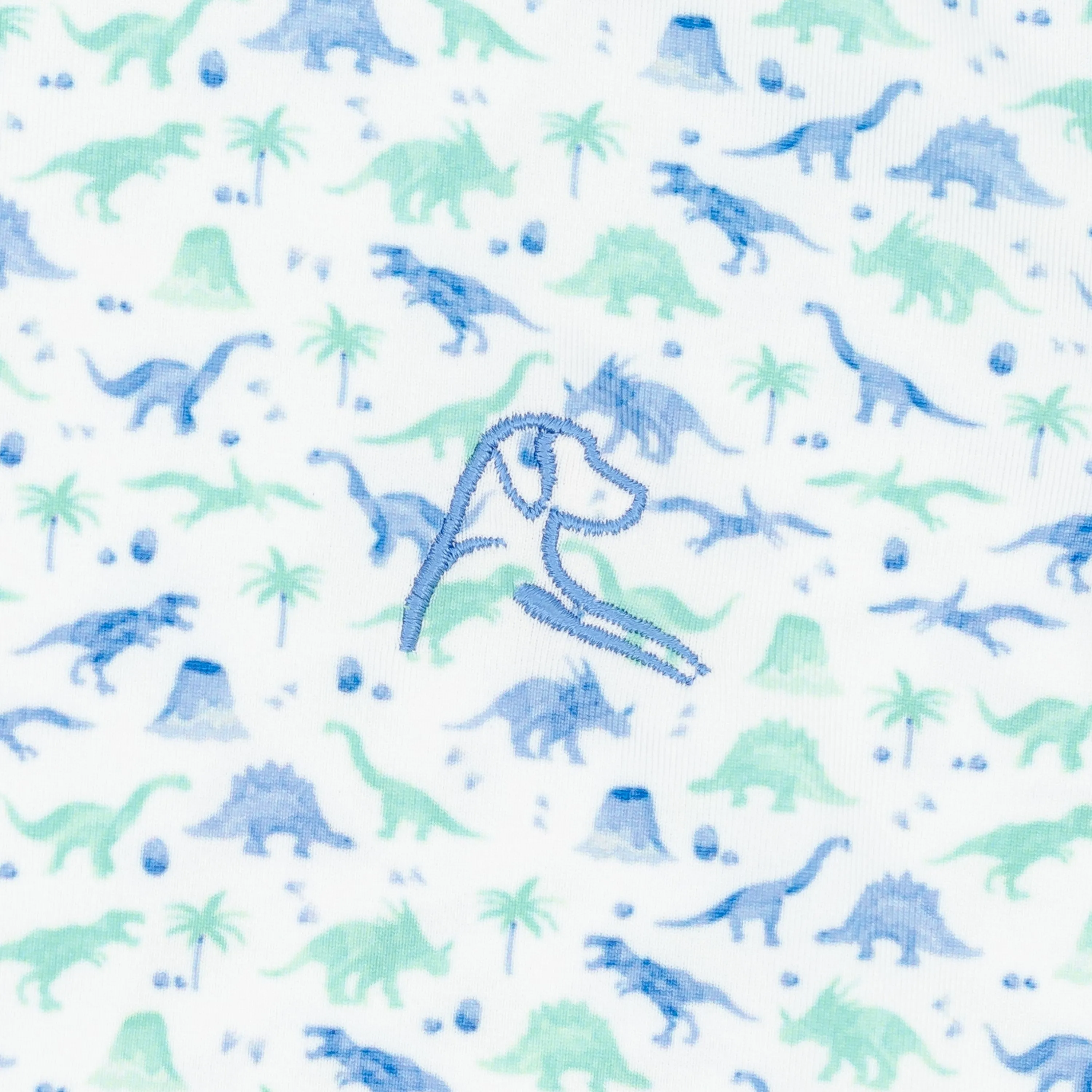 The Lil' Jurassic | Performance Polo | The Jurassic - White