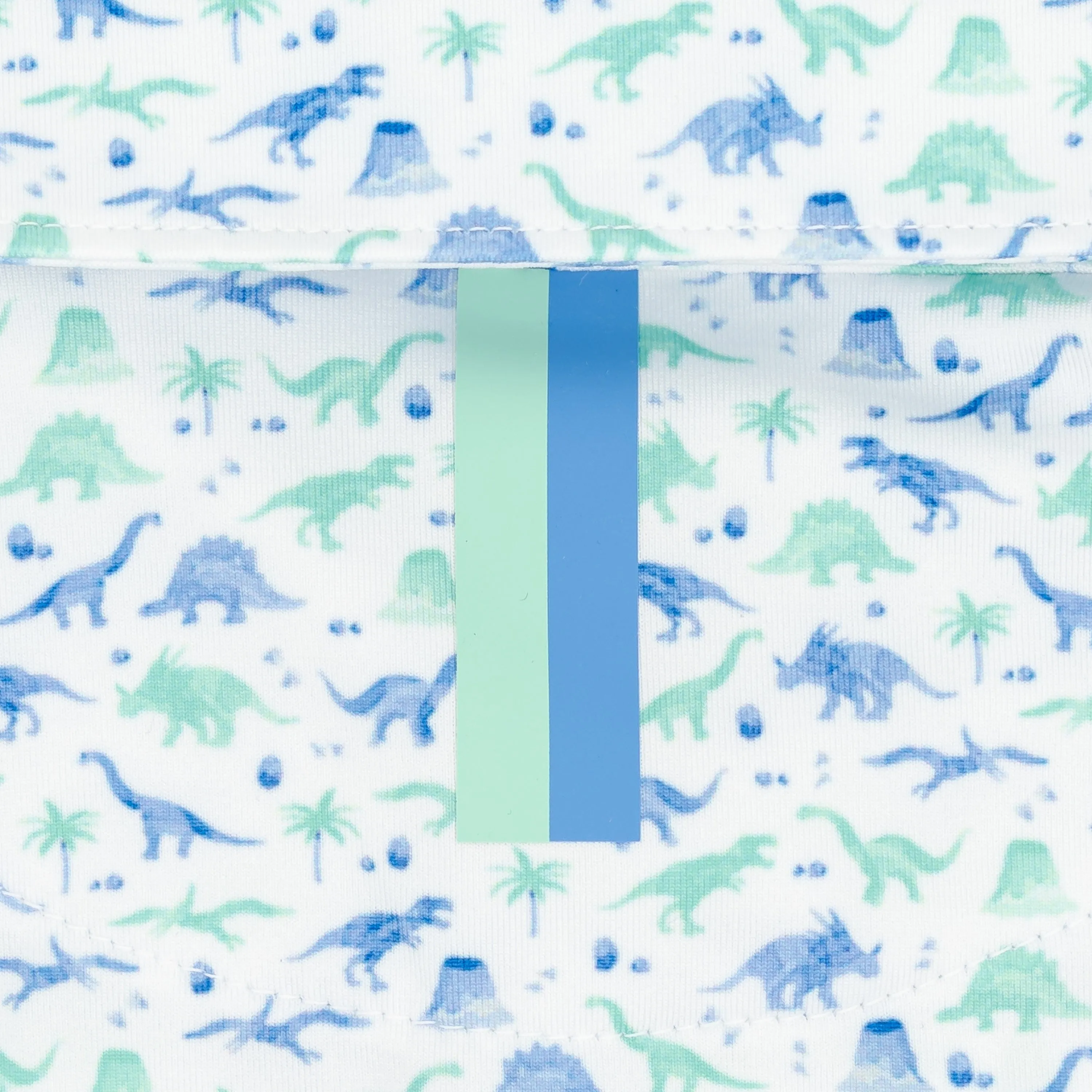 The Lil' Jurassic | Performance Polo | The Jurassic - White