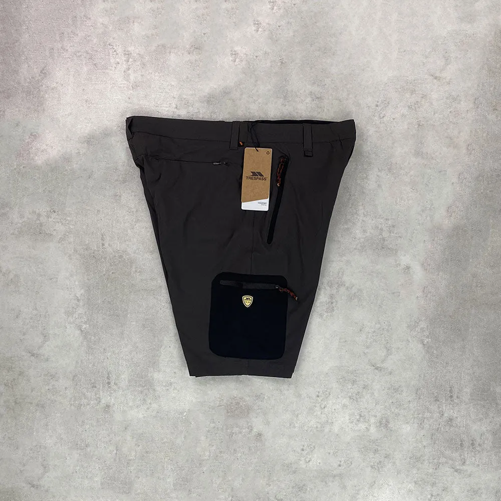TRESPASS Cargo SHORTS RUNNEL Grey/ Black