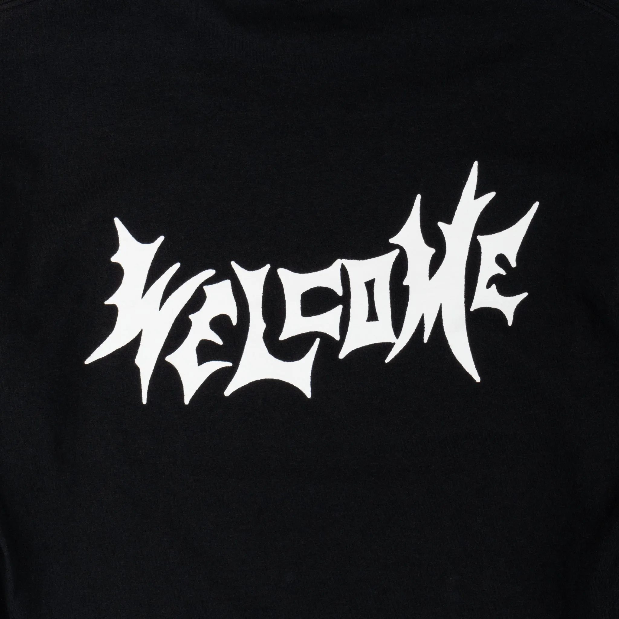 Twin Vamp Long Sleeve Tee - Black