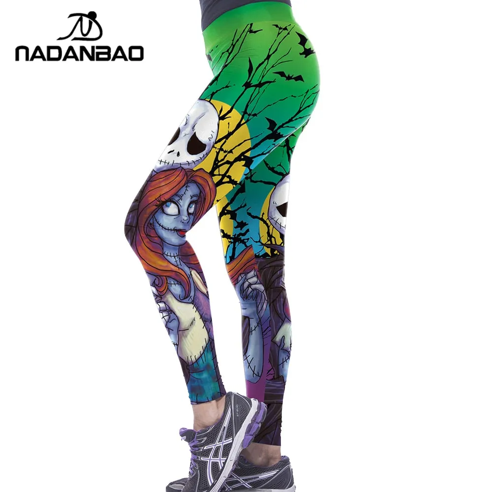 VenusFox Digital Print Leggings Plus Size