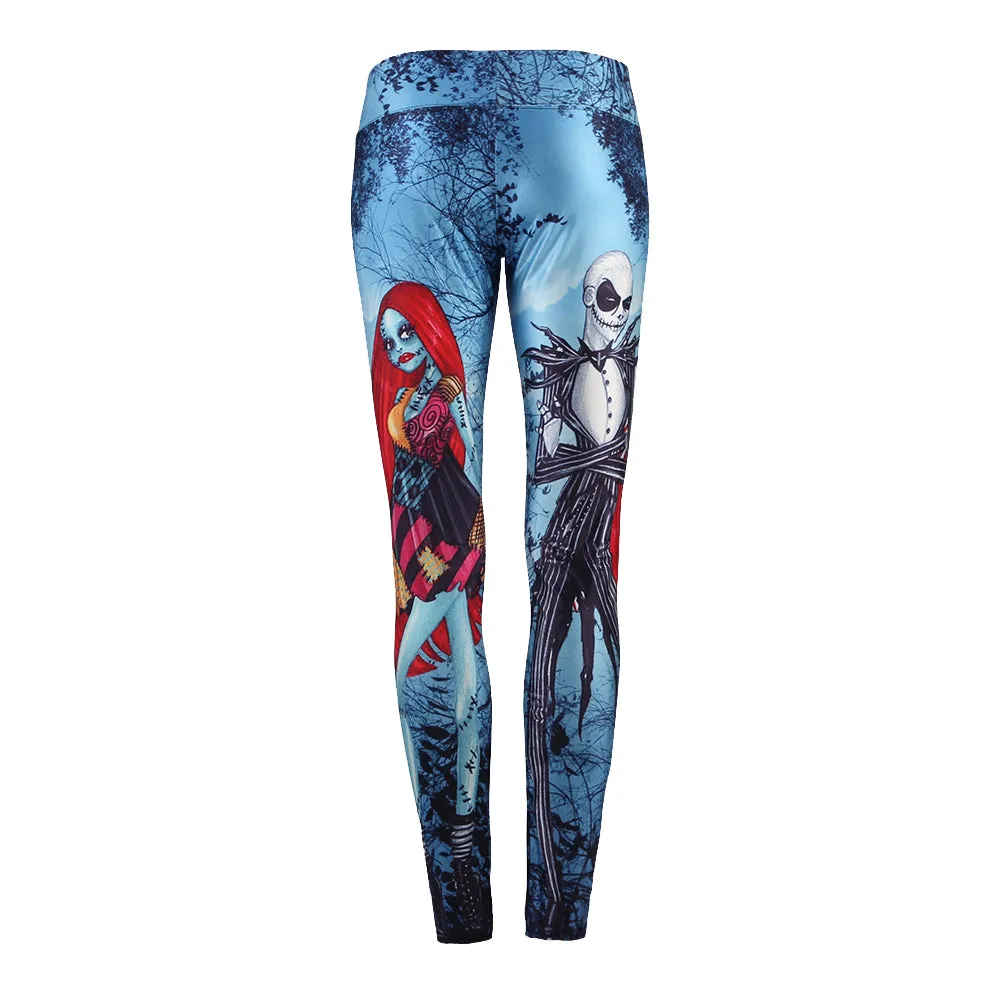 VenusFox Digital Print Leggings Plus Size