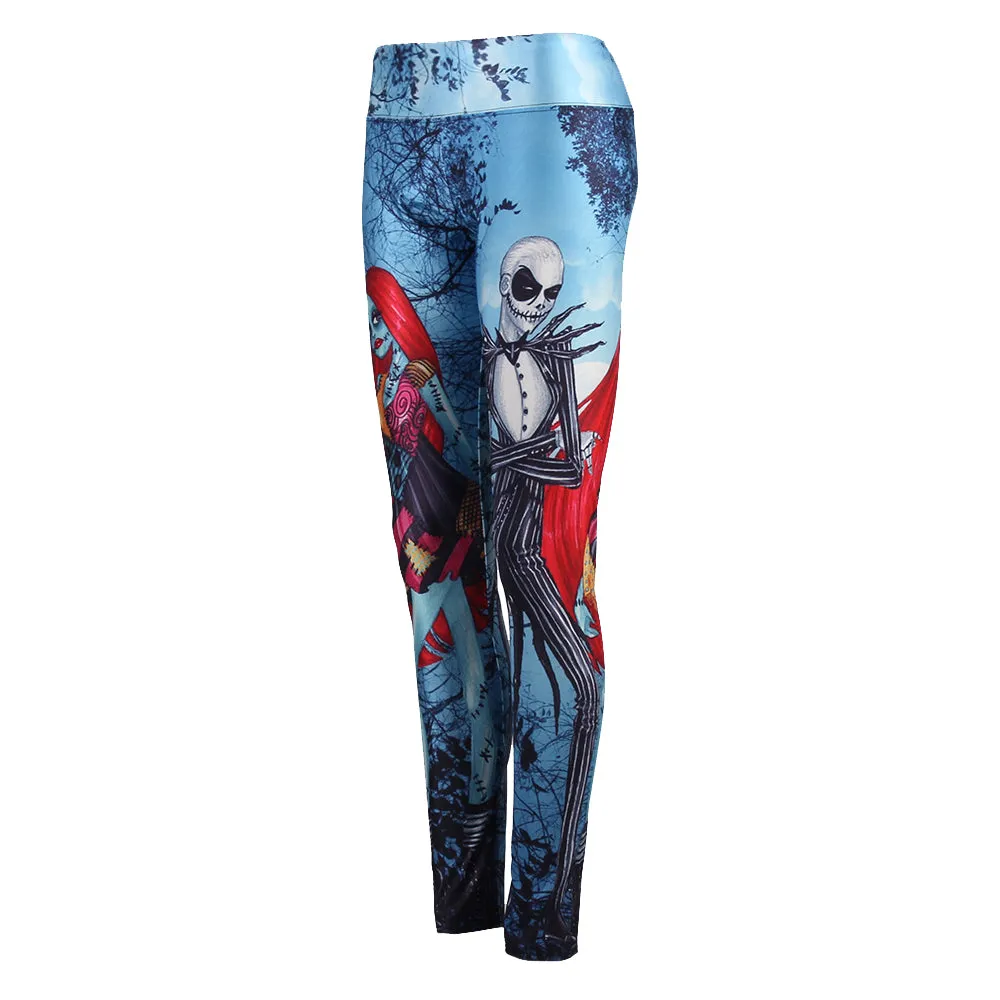 VenusFox Digital Print Leggings Plus Size
