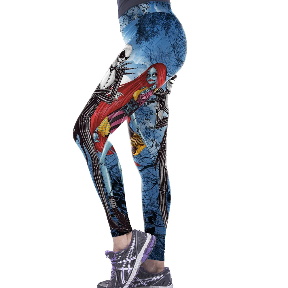 VenusFox Digital Print Leggings Plus Size