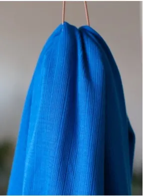 Viskose Feinstrick (Viskose Trim Knit) lapis