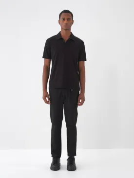 Xint Black Polo With Pocket